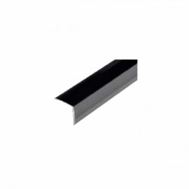 ANGULO ALUMINIO TILES 1.6CM X 2.5M NEGRO BRILLO