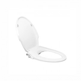 ASIENTO HELVEX ELONGADO MECANICO TIPO BIDET BLANCO