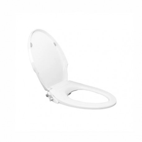 ASIENTO HELVEX ELONGADO MECANICO TIPO BIDET BLANCO