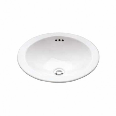 LAVABO AMERICAN STANDARD SOBRECUBIERTA REDONDO GRANDE BLANCO