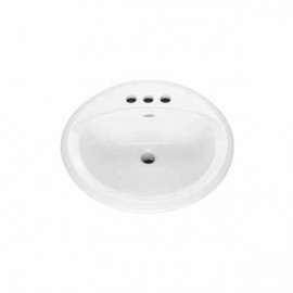 LAVABO AMERICAN STANDARD SOBRECUBIERTA RONDALYN 4? BLANCO