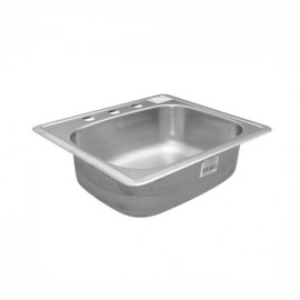 FREGADERO BERMES CLASICA C-200 ACERO INOX.