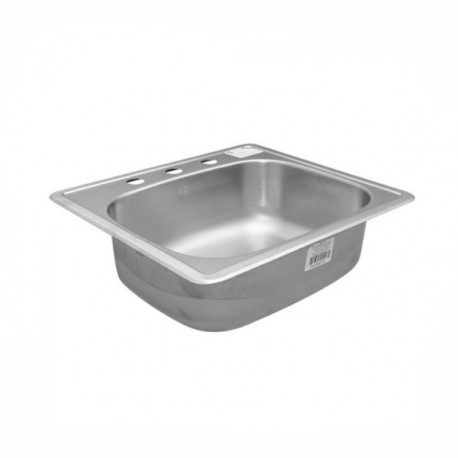 FREGADERO BERMES CLASICA C-200 ACERO INOX.