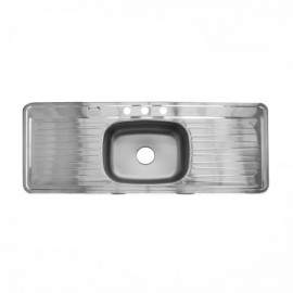 FREGADERO BERMES CLASICA C-203N ACERO INOX.