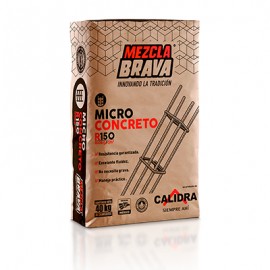 MICRO CONCRETO R 150 MEZCLA BRAVA [40 KG BULTO]