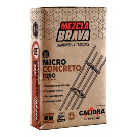 MICRO CONCRETO R 250 MEZCLA BRAVA [40 KG BULTO]