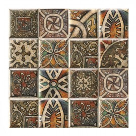 MOSAICO CENEZZIA 15X15 DECOR DAVINCI [0.50 M2] CAJA