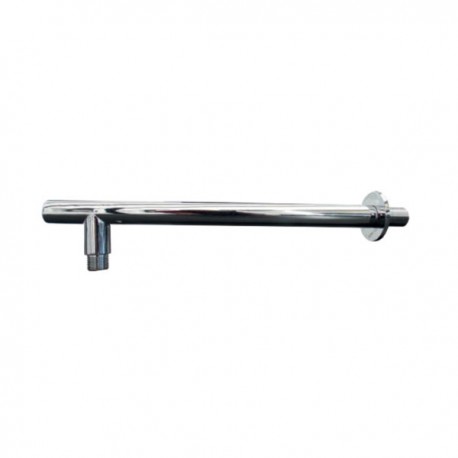 BRAZO TOTAL SHOWER MURO REDONDO C/CHAPETON 32.5 CM CROMO