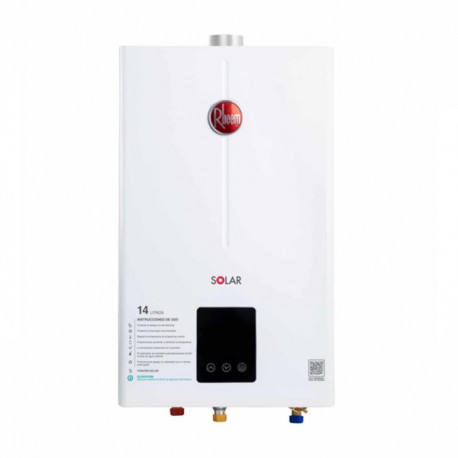 CALENTADOR RHEEM INSTANTANEO A GAS TIRO FORZADO 14 L/MIN GAS LP