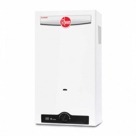 CALENTADOR RHEEM INSTANTANEO GAS 13/L MIN GAS LP