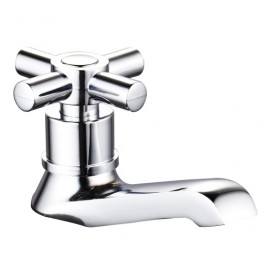 LLAVE DICA INDIVIDUAL P/LAVABO MANERAL T/CRUCETA CROMO ECO.