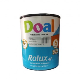 PINTURA DOAL VINILICA ROLUX AP 1621 (BLANCO) 4LTS