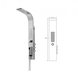 COLUMNA TOTAL SHOWER ACERO INOXIDABLE 2175