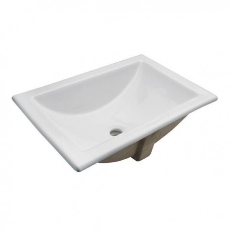 LAVABO HELVEX MARCUS DE SOBRECUBIERTA C/REBOSADERO BLANCO