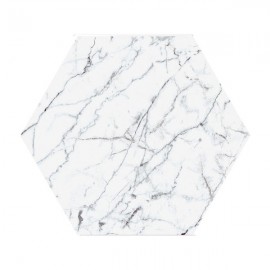 MOSAICO TILES 14×16.3 HEXAGONO MARMOL CARRARA