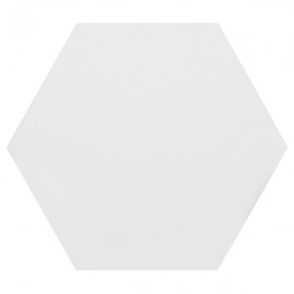 MOSAICO TILES 15X17 HEXAGONO LISO BLANCO MATE